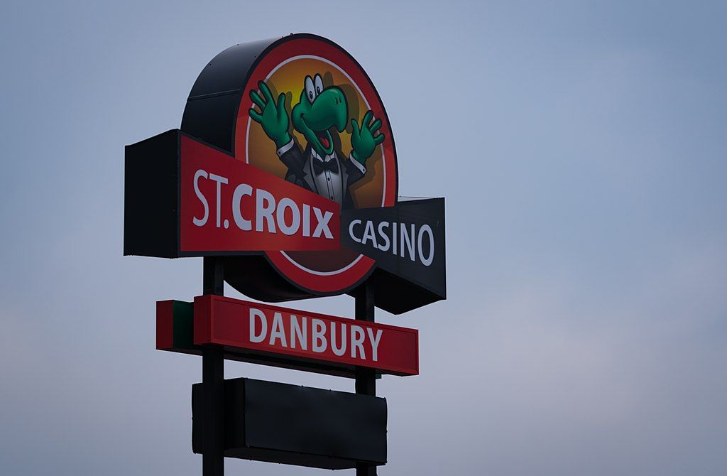 Signage of St. Croix Casino Danbury