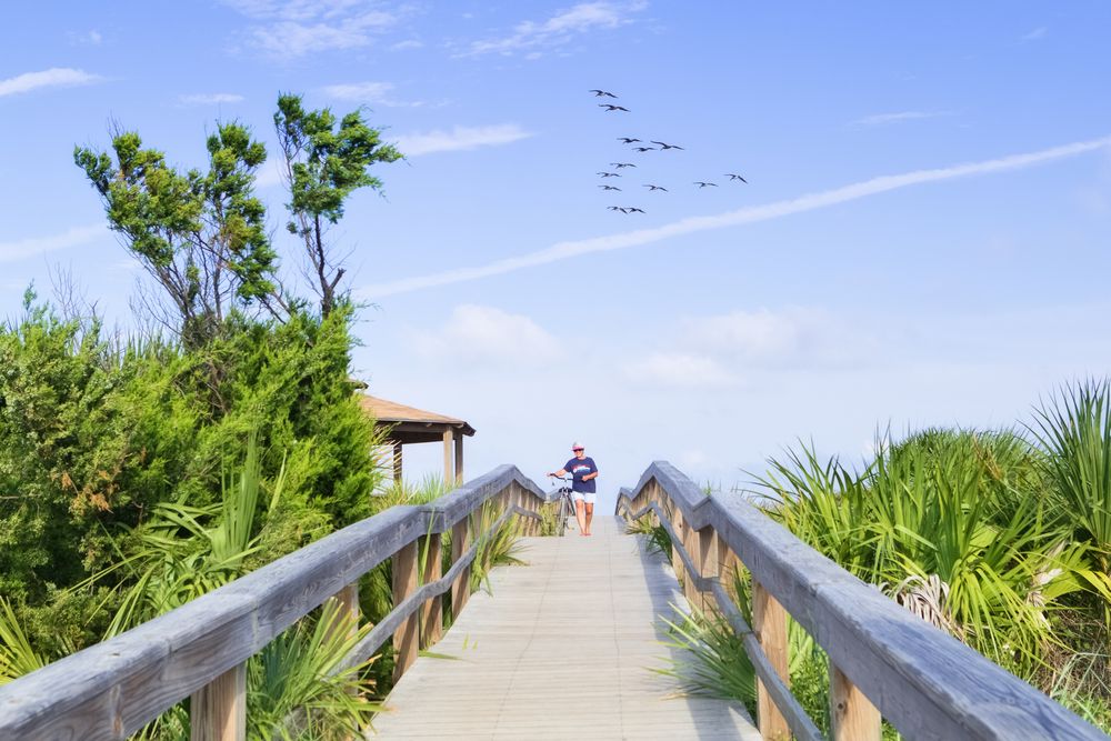 Boardwalk at East Beach