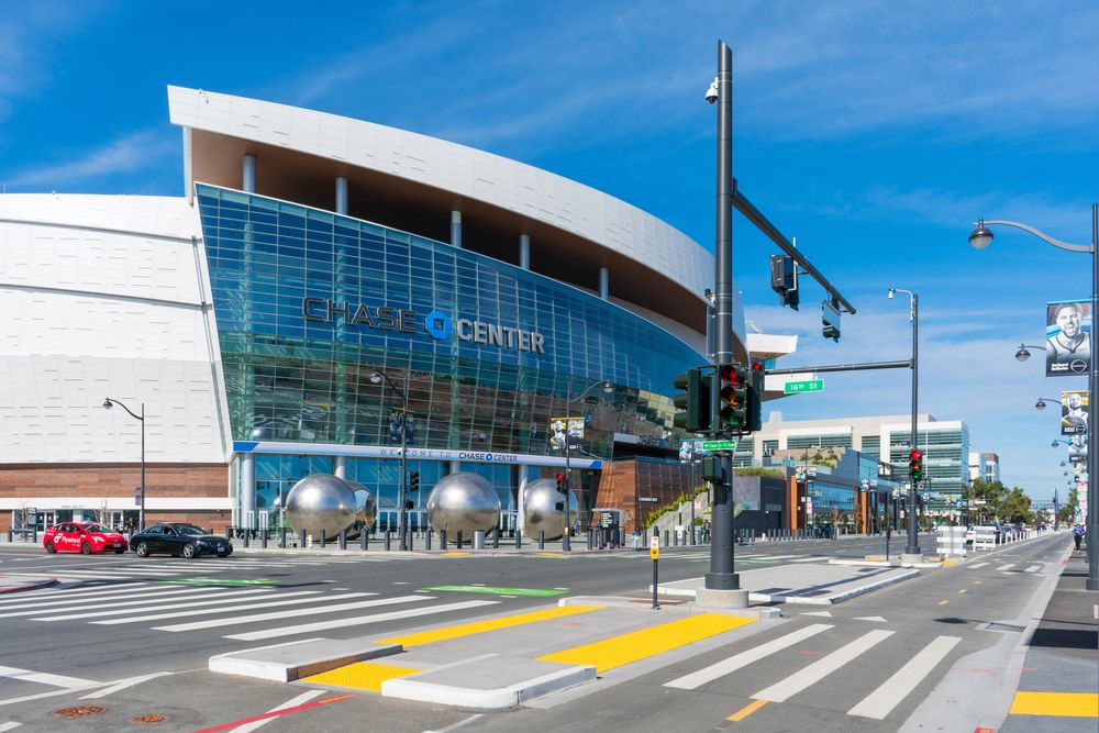 Exterior of Chase Center