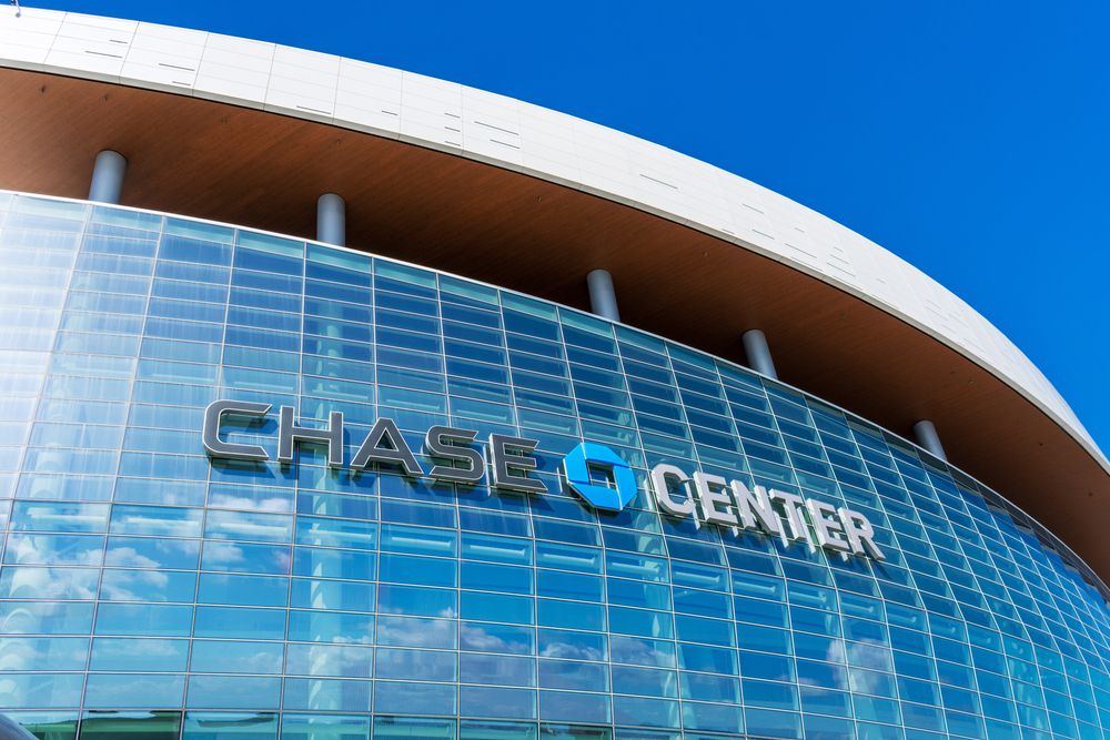 Building sign of Chase Center