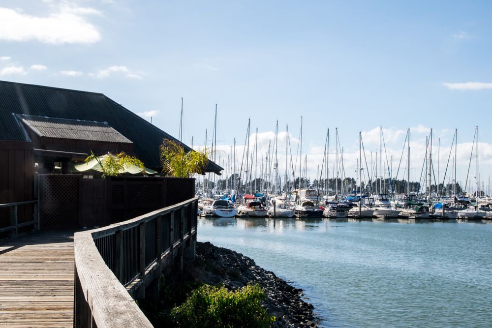 Boardwalk at Emeryville Marina