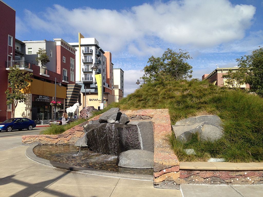 Daytime view of Emeryville Shellmound