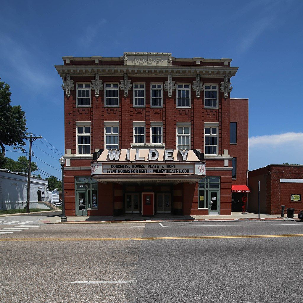 Front exterior of Wildey Theatre