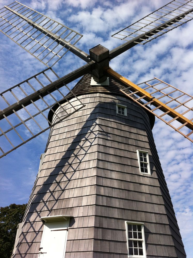 Closeup view of Hook Windmill