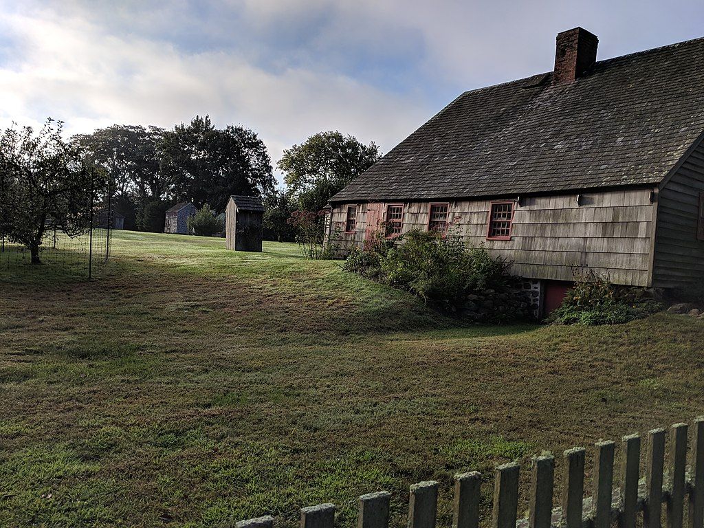 The field of Mulford Farmhouse