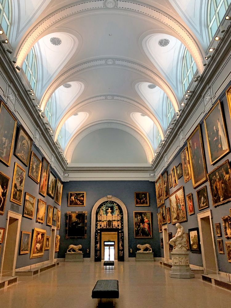 Interior of Wadsworth Atheneum Museum of Art