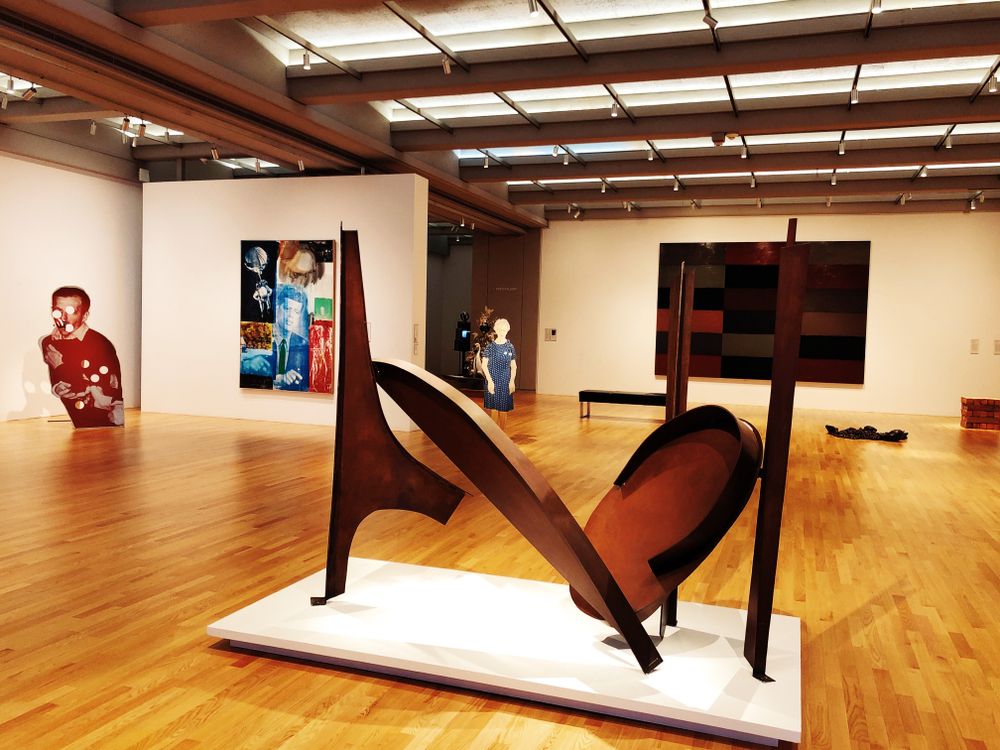 Art exhibit in Wadsworth Atheneum Museum of Art