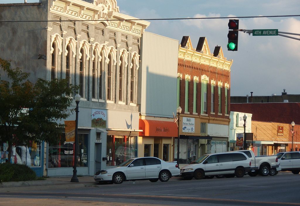 Buildings at Downtown Emporia