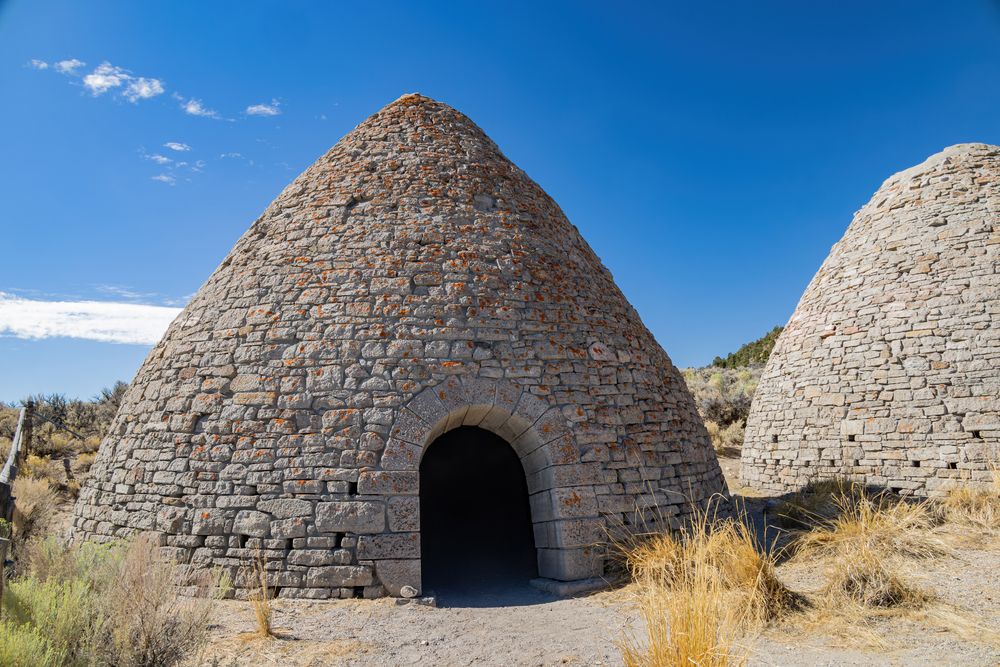 A large charcoal oven at Ward Charcoal Ovens.