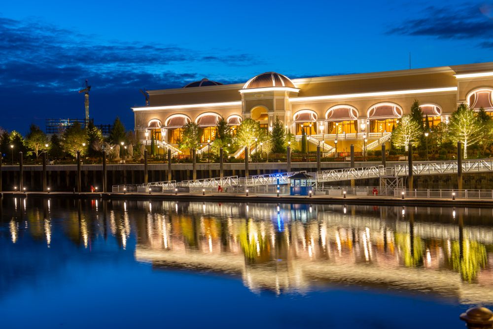 Exterior of Encore Boston Harbor