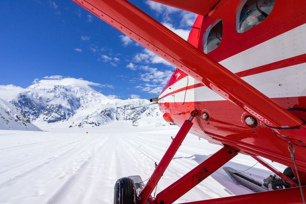 The plane of Denali Tour