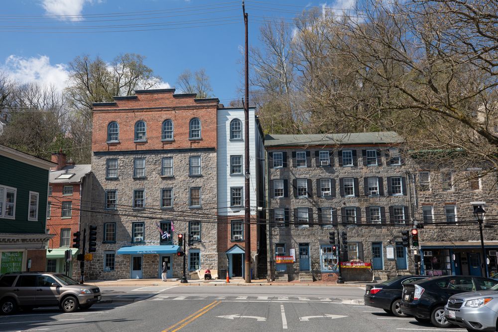 Buildings at Ellicott City Historic District