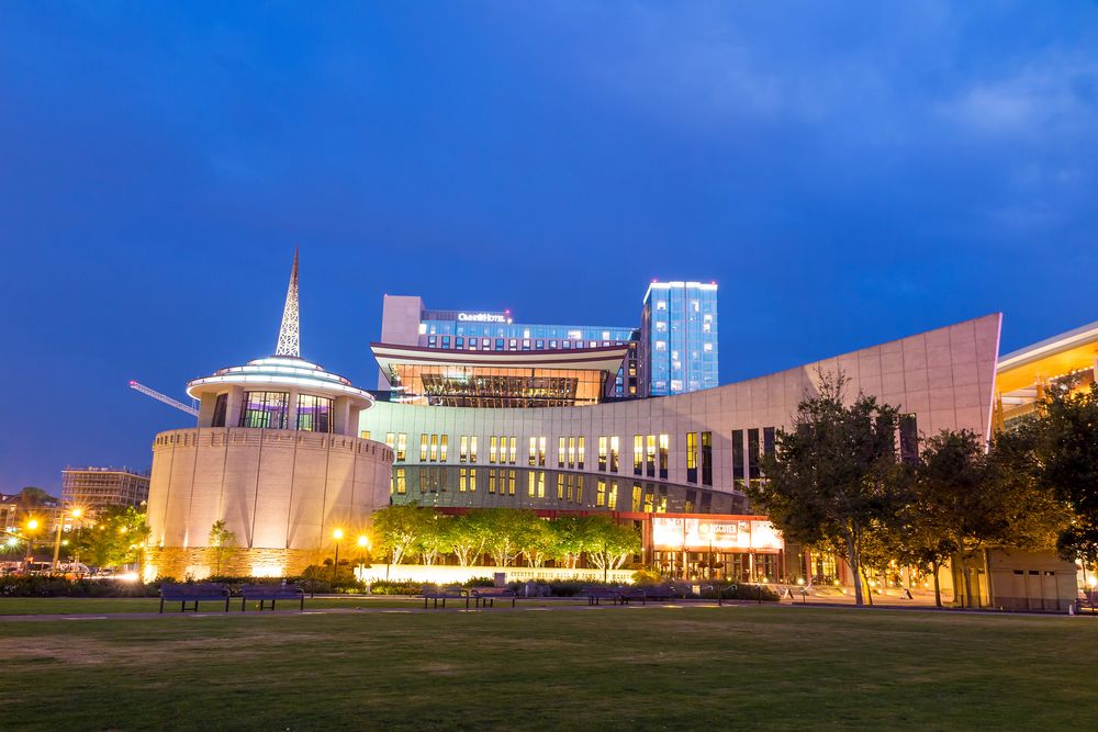 Exterior of Country Music Hall of Fame and Museum