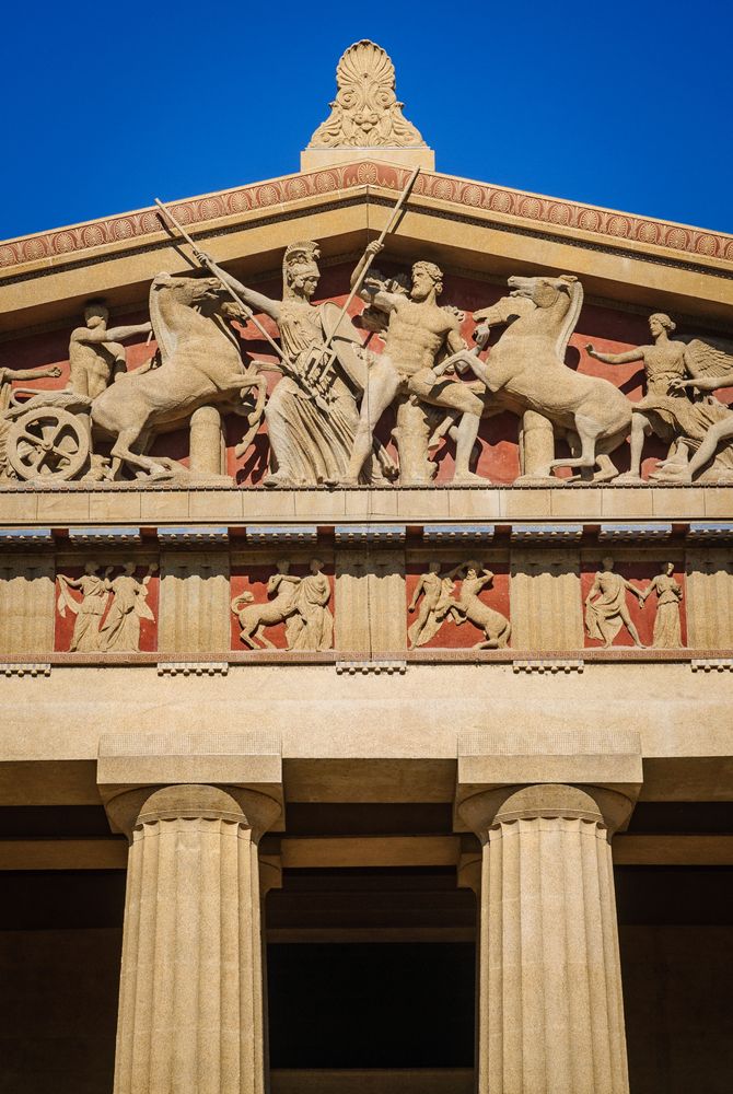 Details of the Parthenon structure