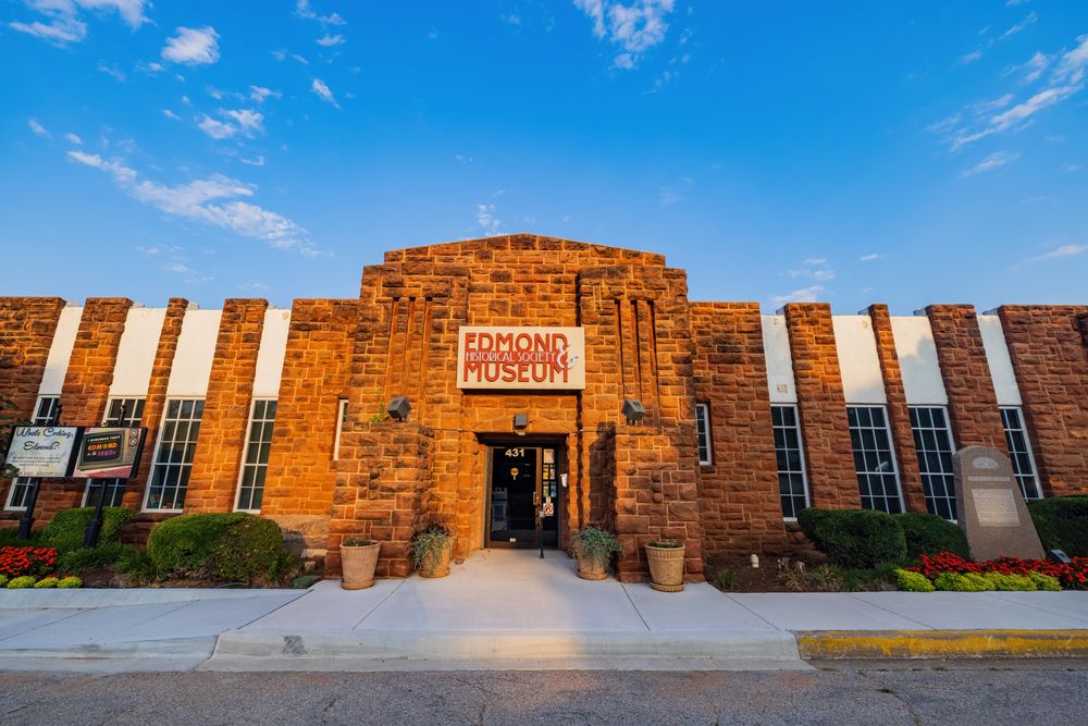 Exterior of Edmond Historical Society & Museum
