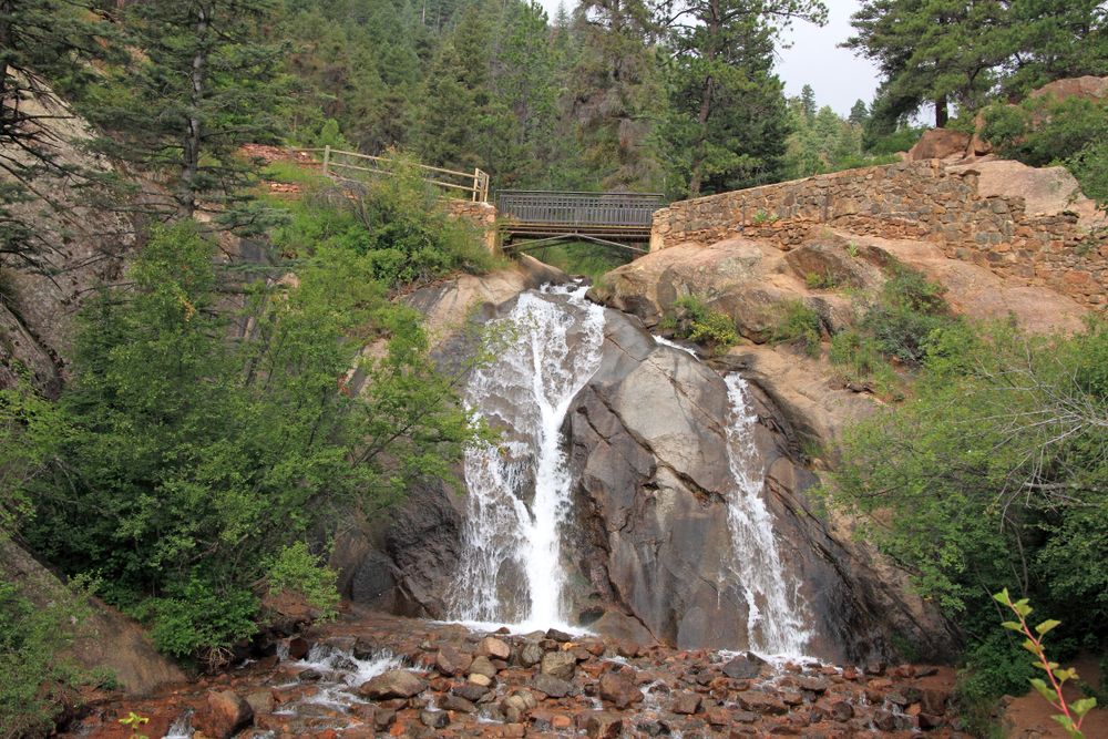 Daytime view of The Broadmoor Seven Falls