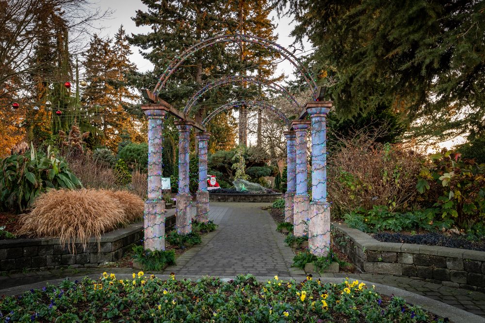 Trail at Evergreen Arboretum & Gardens