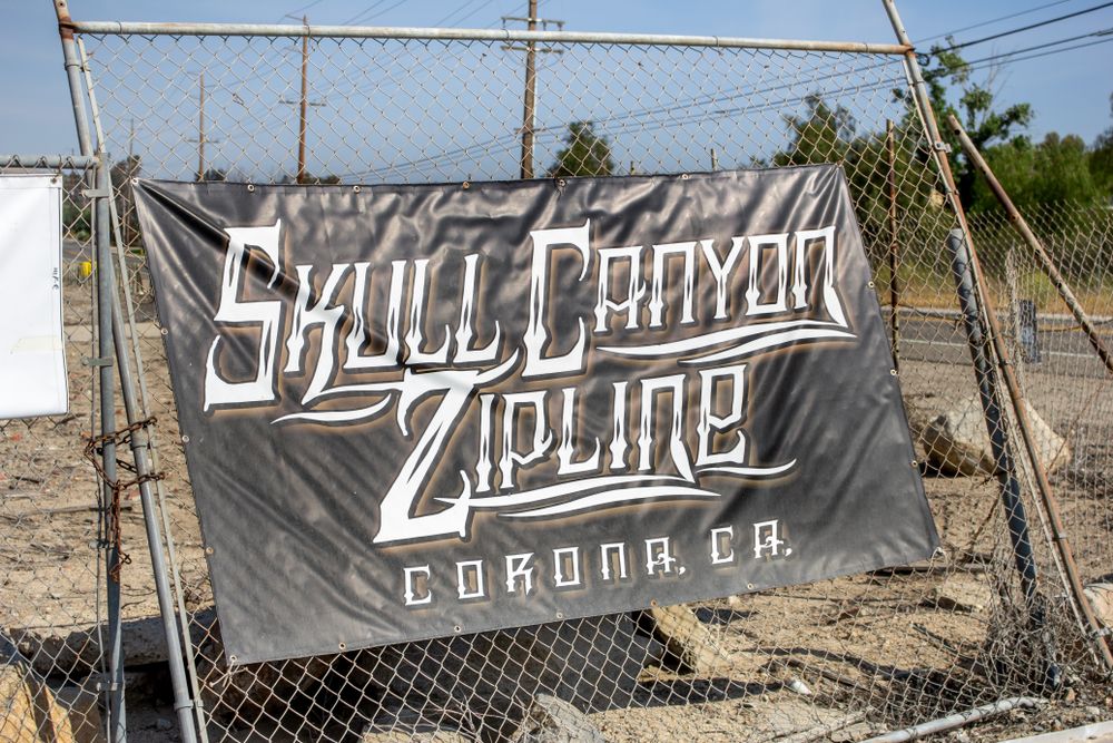 View of Skull Canyon Ziplines