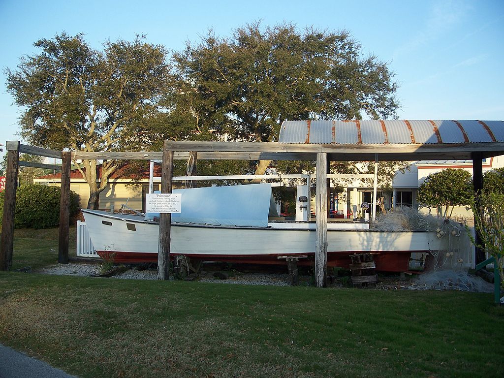 Display on the grounds of Destin History & Fishing Museum