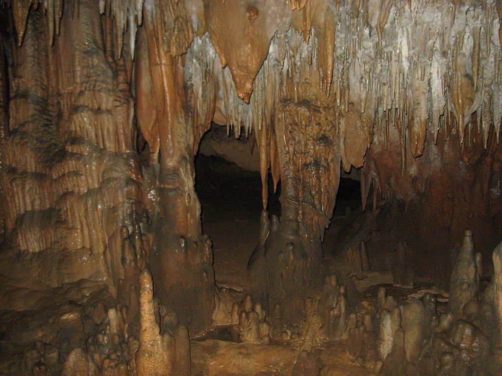 Interior of Florida Caverns State Park