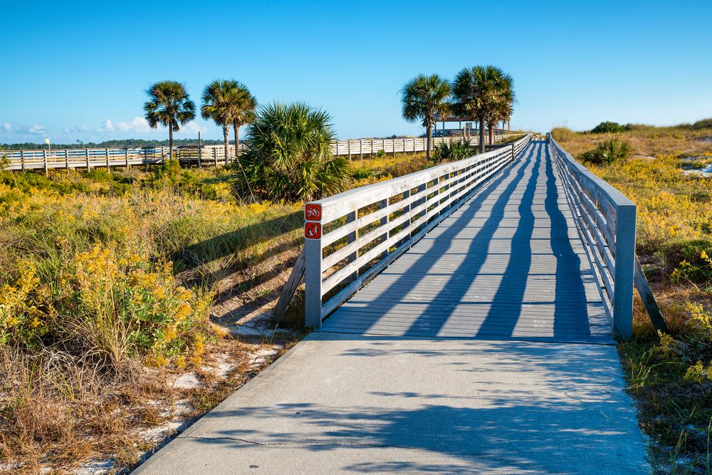 Boardwalk at St. Andrews State Park