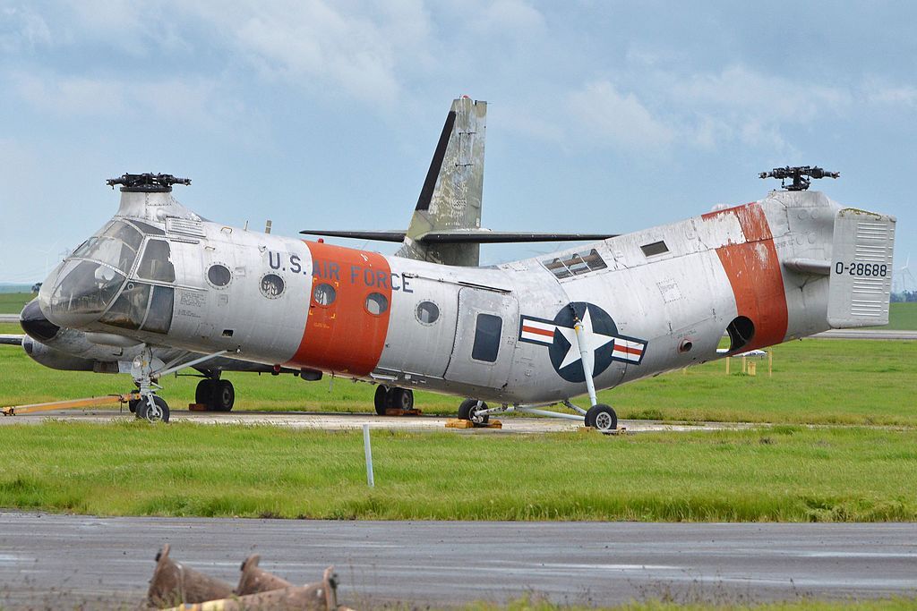 An aircraft on display at Travis Air Force Base Heritage Center