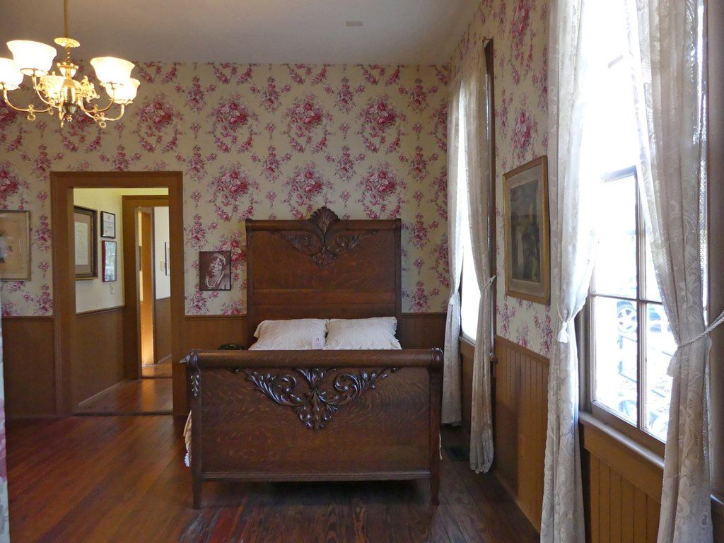 A bedroom in Ma Rainey House