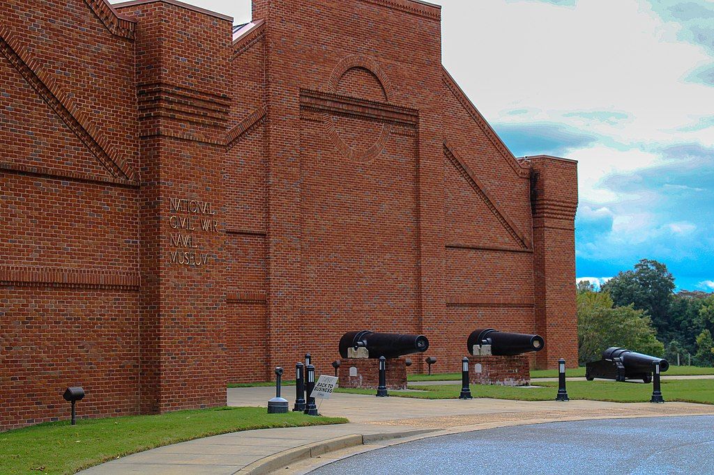 Exterior of National Civil War Naval Museum