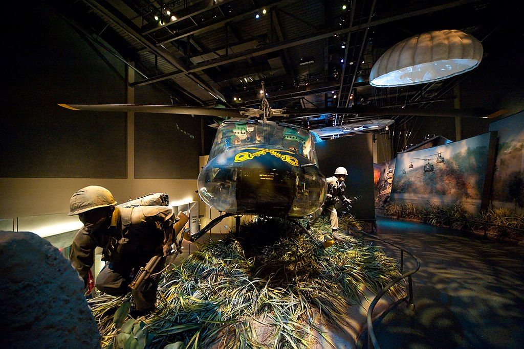 Vietnam war exhibit in National Infantry Museum and Soldier Center