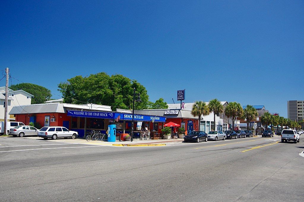 Exterior of The Crab Shack