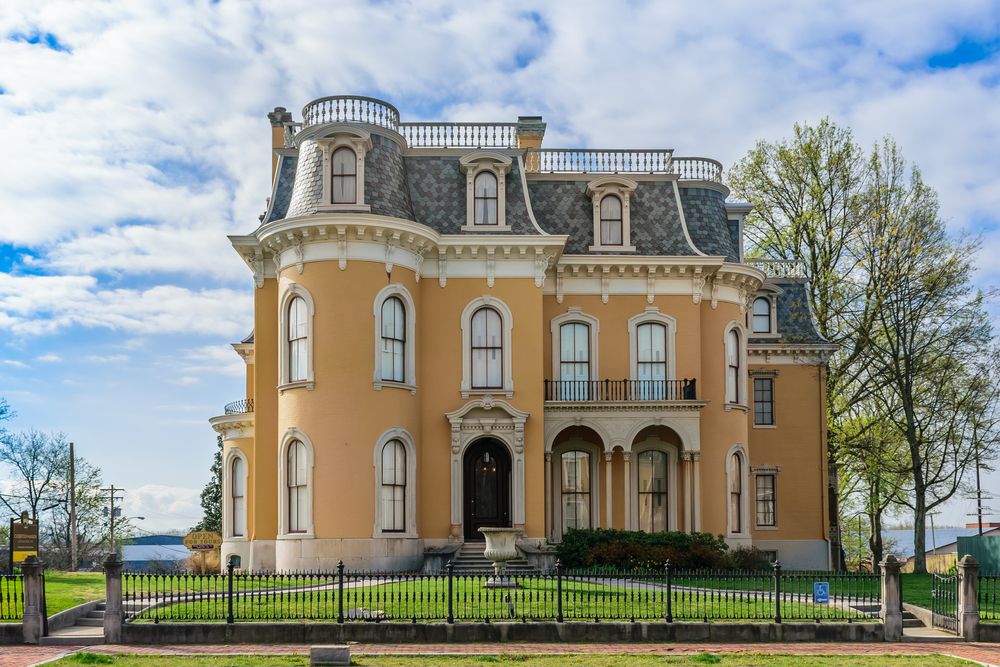 Exterior of Culbertson Mansion