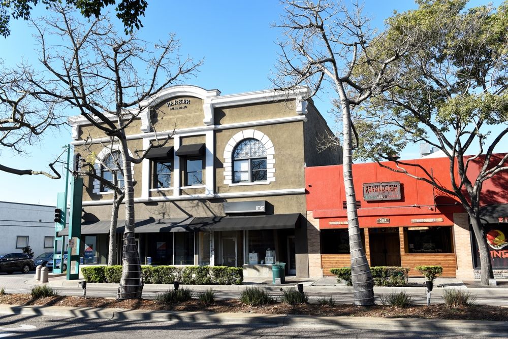 Buildings at Downtown Fullerton