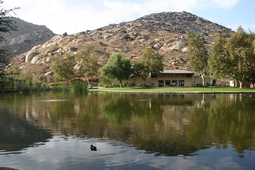 The waters of Mary Vagle Nature Center