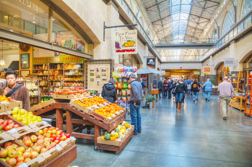 Interior of the Historic Ferry Building