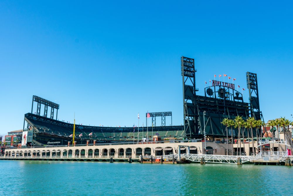 Exterior of Oracle Park