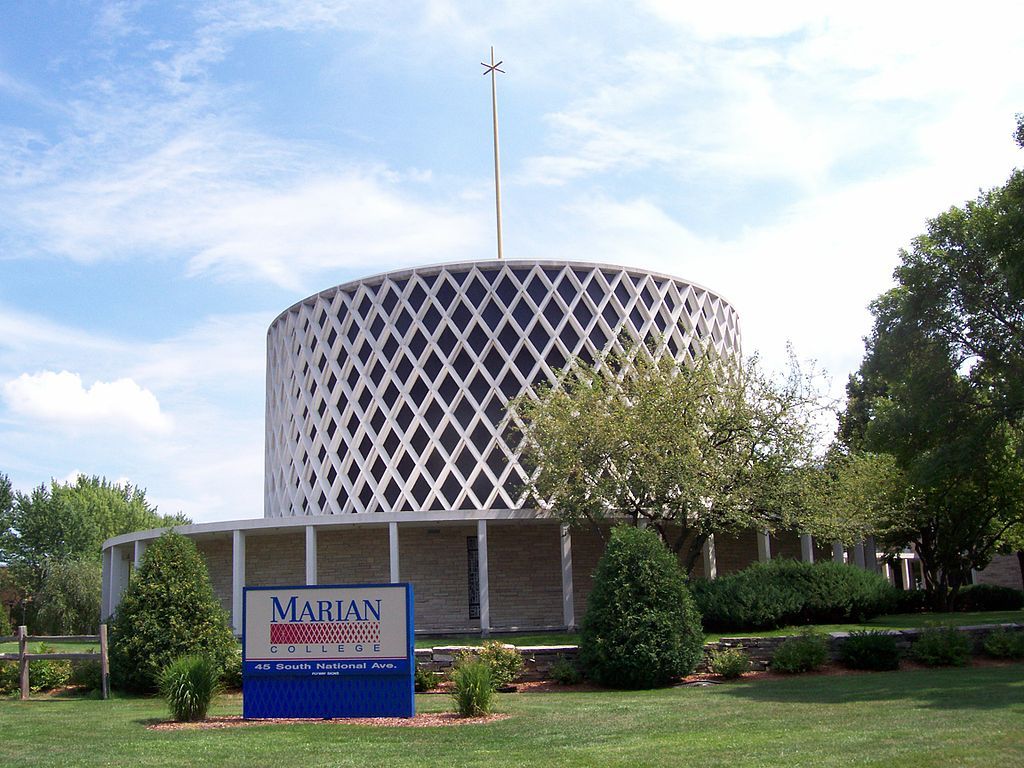 A chapel at Marian University