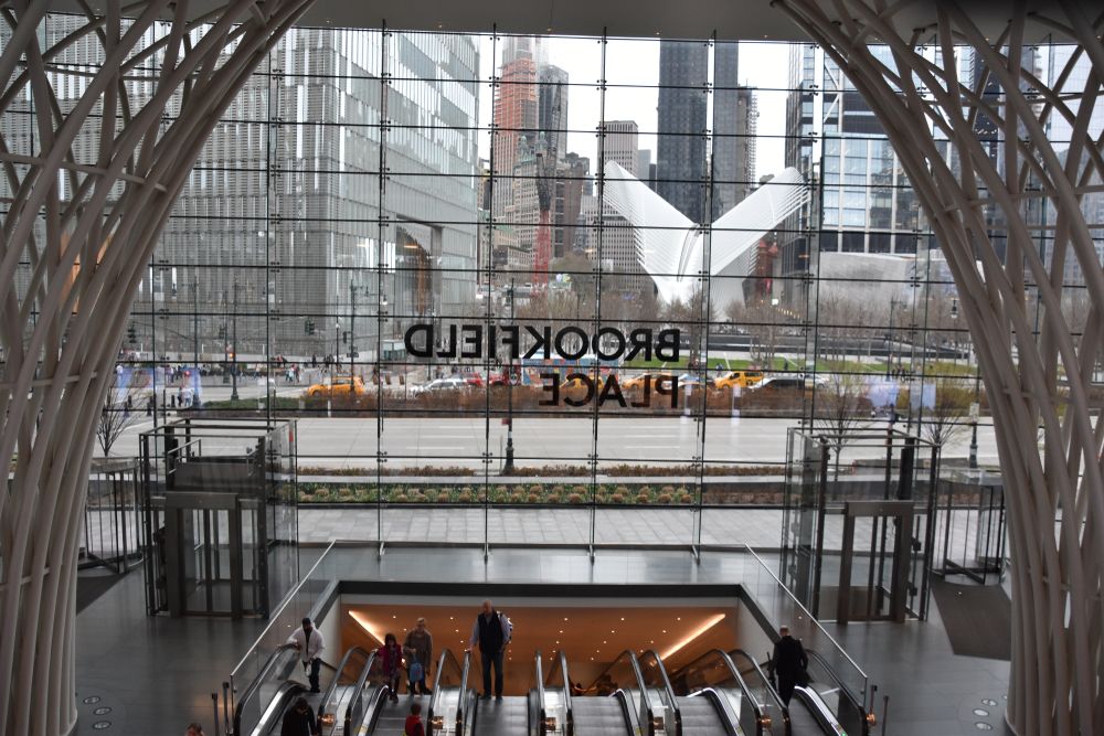 Building sign of Brookfield Place