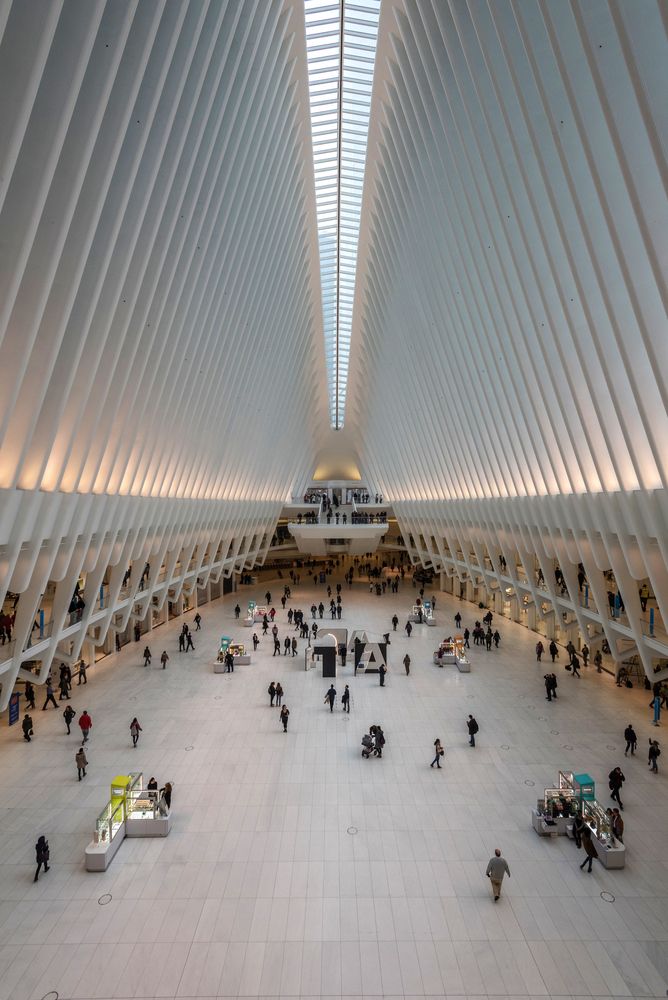 Interior of the Oculus Center