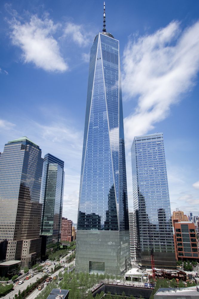 Exterior of One World Observatory
