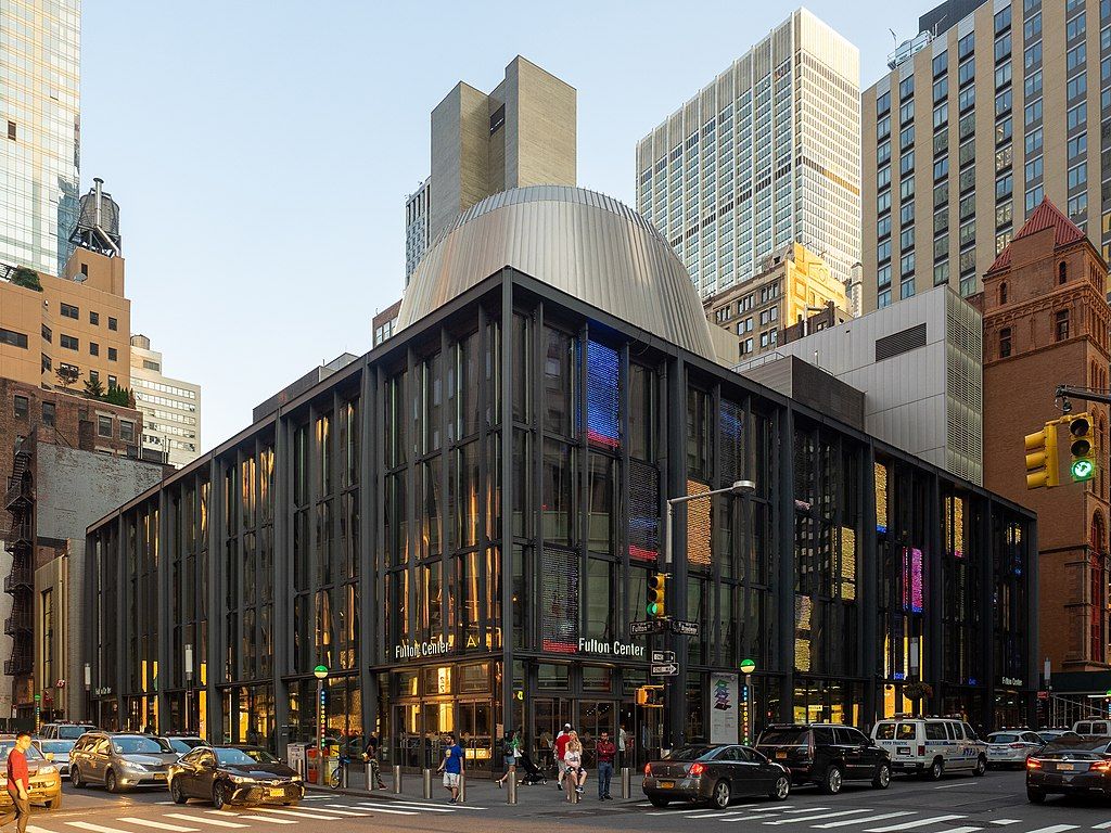 Exterior of The Fulton Center