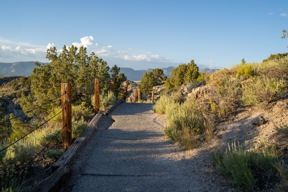 A Trail to the Hot Creek Geological Site