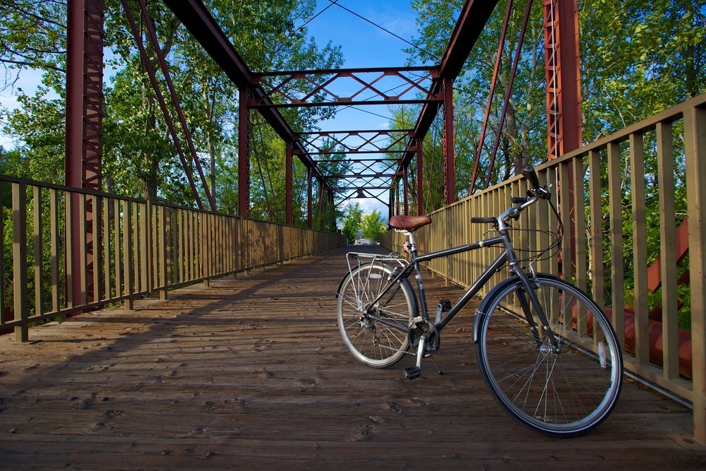 View of Boise River Greenbelt