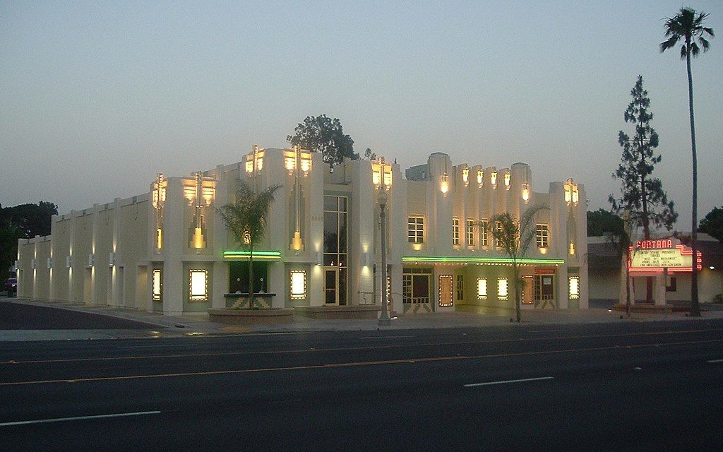 Exterior of Center Stage Theater