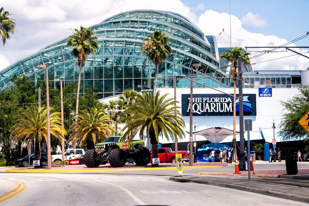 Front View of Florida Aquarium