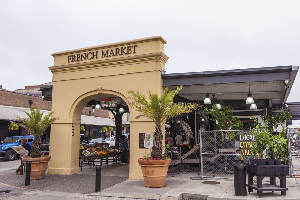 Exterior of the French Market