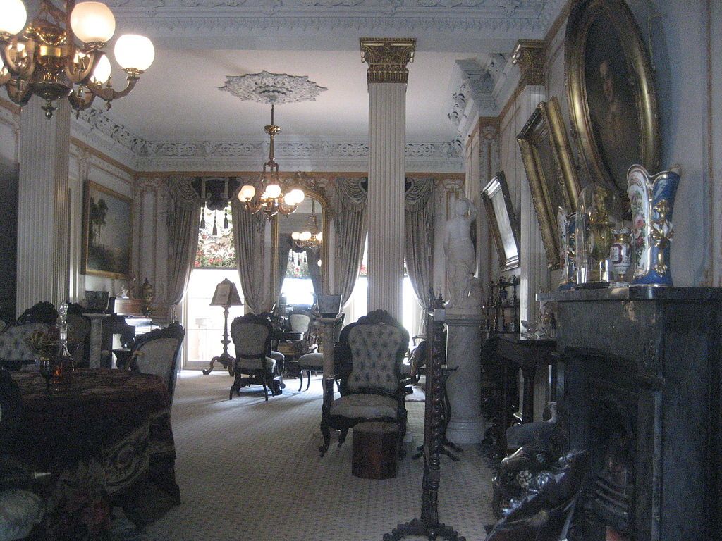 Interior of the Gallier House
