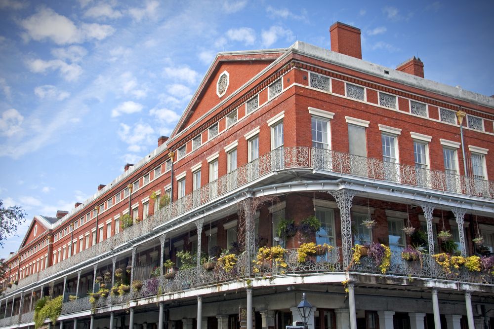 Exterior of the Pontalba Buildings