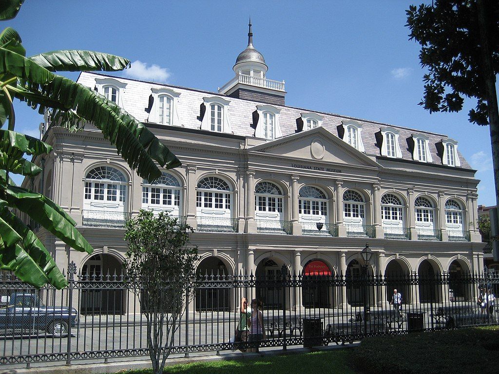 Exterior of The Presbytere
