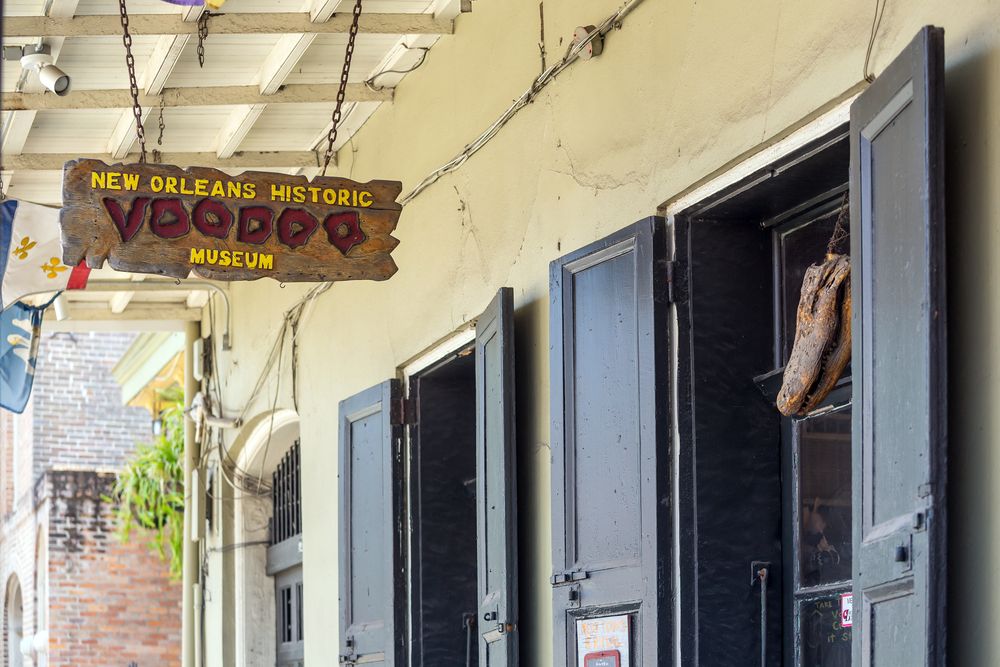Exterior of the New Orleans Historic Voodoo Museum