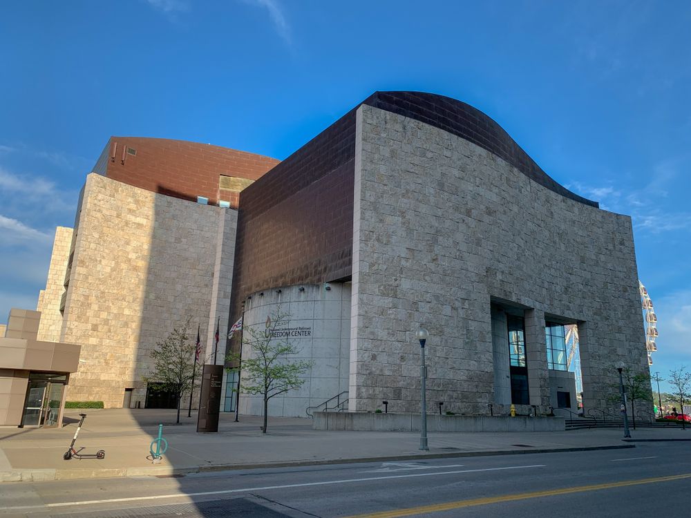 Exterior of National Underground Railroad Freedom Center